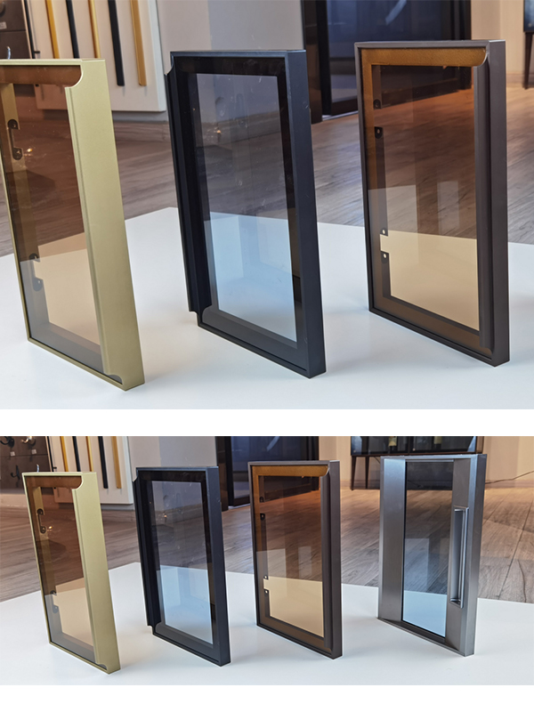 Aluminum Profile Furniture – Minimalist & Premium Aluminum Frame Glass Doors